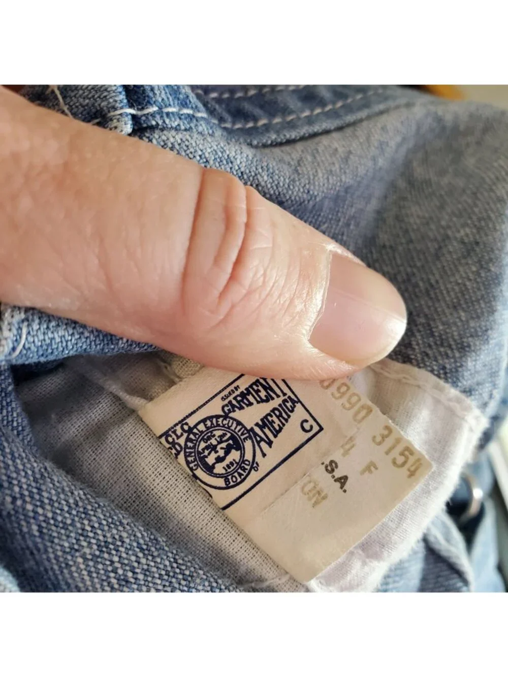 OshKosh B'Gosh vintage union label vestbak overalls
